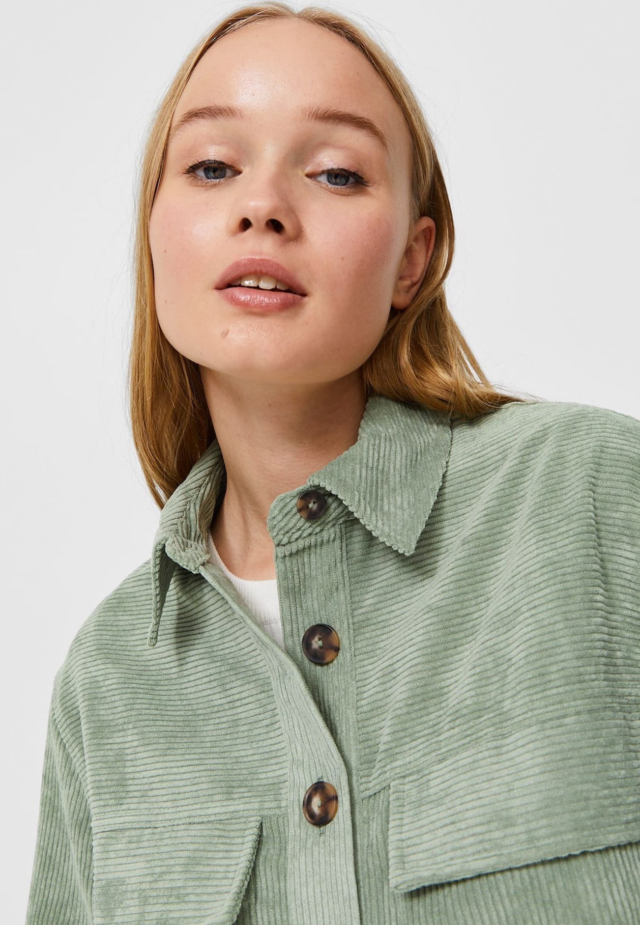 Stradivarius Summer jacket - dark green 