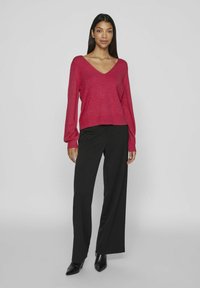 VILA WENDBARER - Trui - cerise