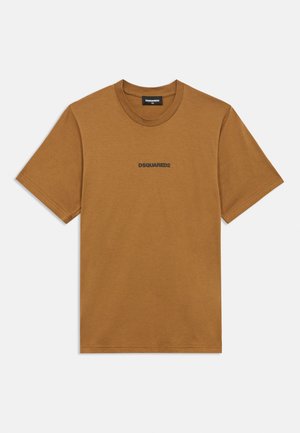 SLOUCH FIT UNISEX - T-shirt básica - bronze brown
