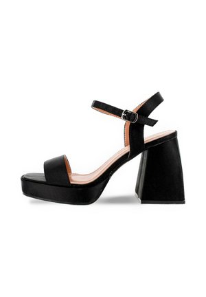 Sandalias con plataforma - black