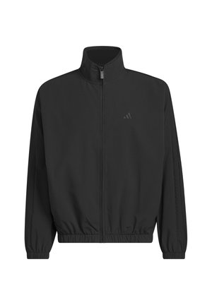 adidas Performance, ADIDAS TRK JKT - Суитшърт с цип - black