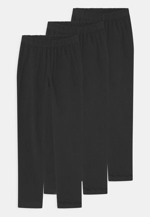 GIRL 3 PACK - Leggings - Hosen - true black