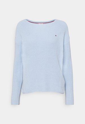 Strickpullover - light blue