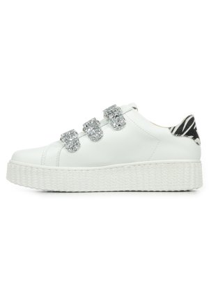 Sneakers laag - silver