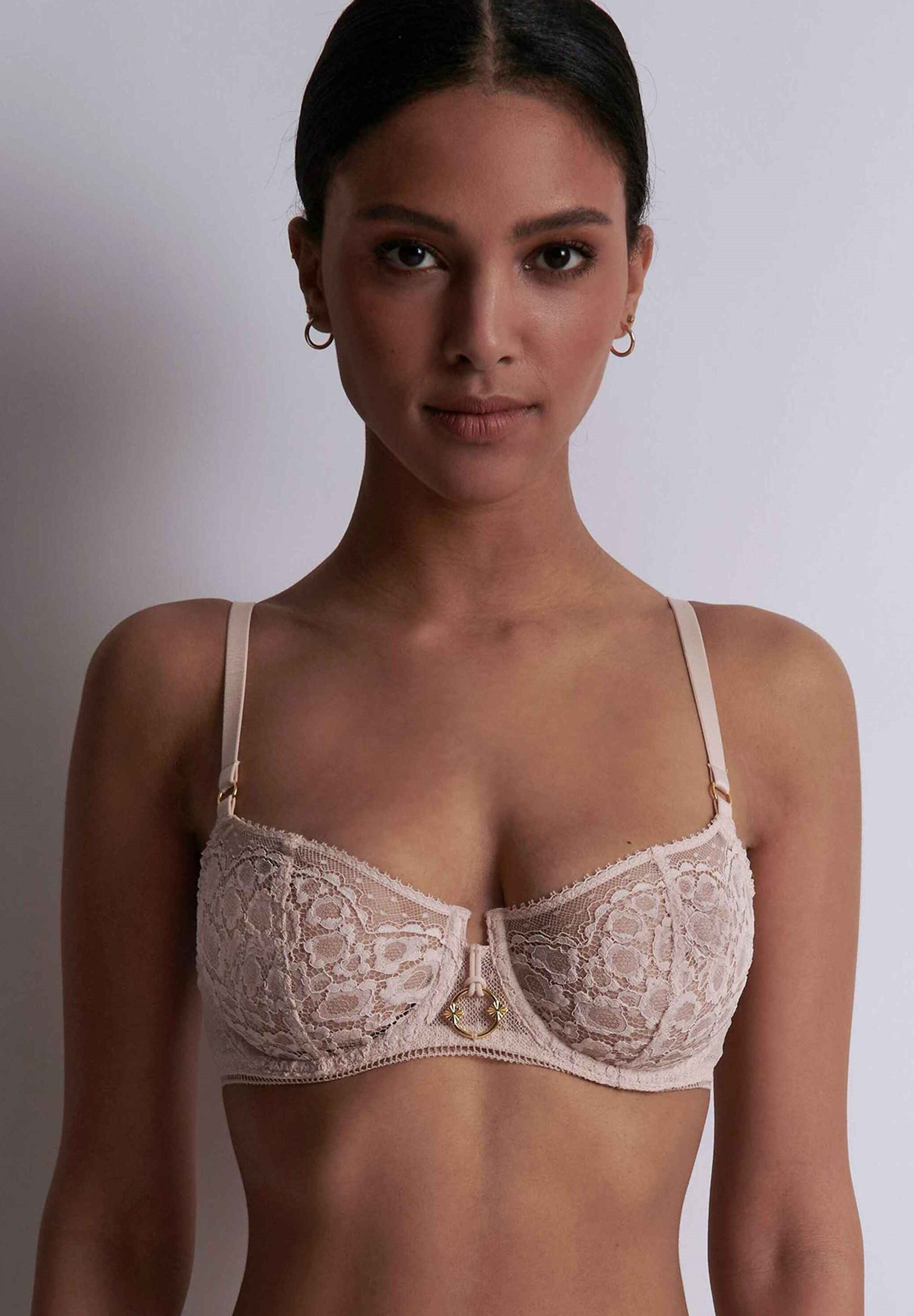 Soutien-gorge Balconnet Aubade After Midnight 85B - Dentelle Noire Neuf Avec étiquette