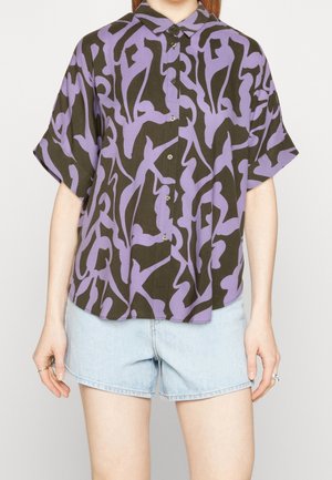 Overhemdblouse - khaki