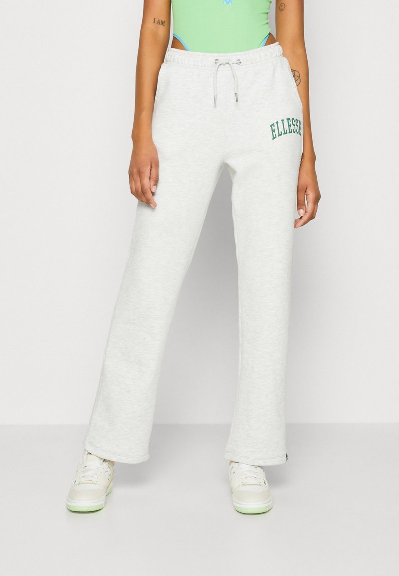 Ellesse TENTO Tracksuit bottoms light grey marl/grey Zalando.co.uk