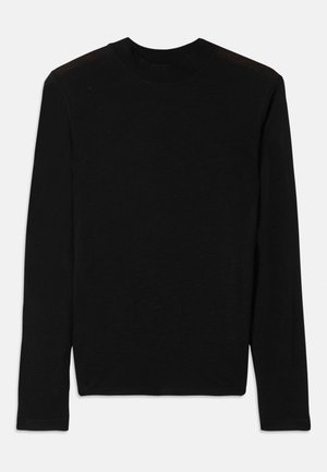 MOCK NECK - Hosszú ujjú felső - black