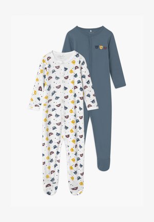 NBMNIGHT BEAR 2 PACK UNISEX - Kruippakje - china blue