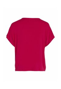 VILA VIELLETTE V NECK - Camicetta - cerise