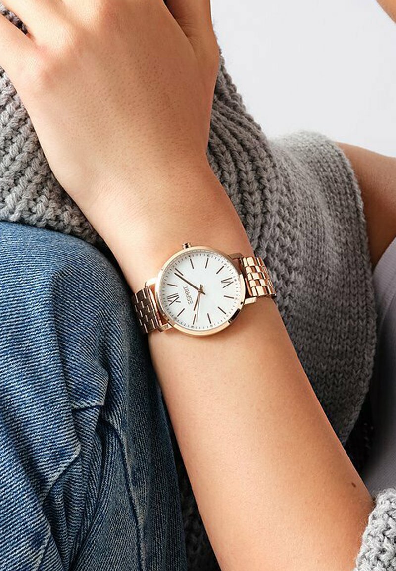 Esprit ANALOG QUARZ - Uhr - rose gold-coloured