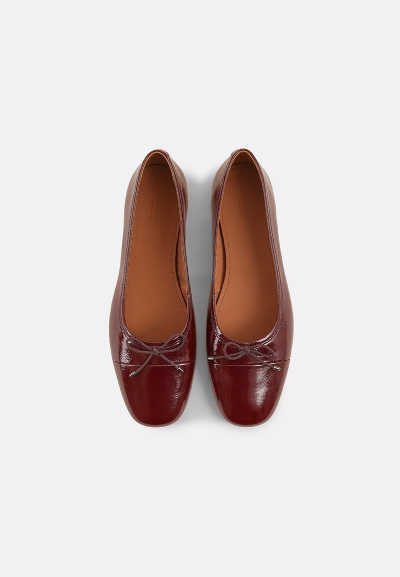 vagabond jolin ballet flats cherry Vagabond Jolin Cherry - Deep Red Ballet Flats - Leather  main image 2