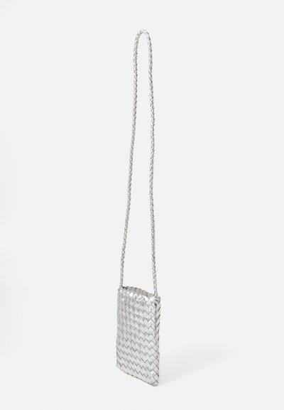Loeffler Randall GRACE MINI CROSSBODY - Borsa a tracolla - silver