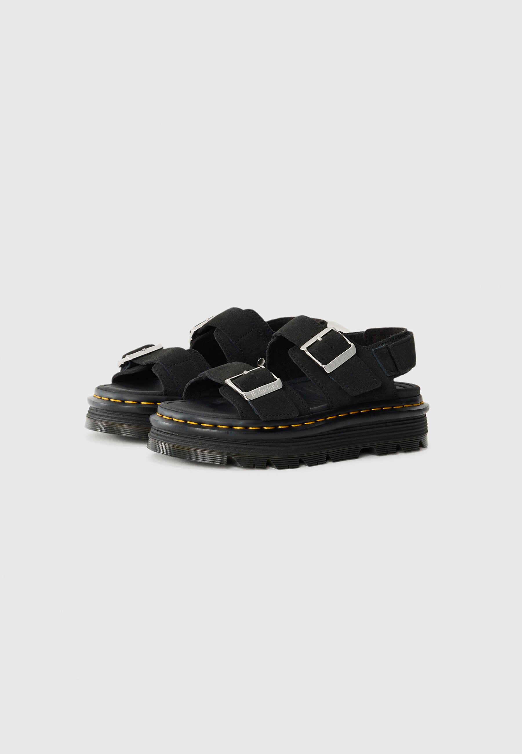 Dr. Martens ZEBZAG - Platform sandals - black - Zalando.co.uk