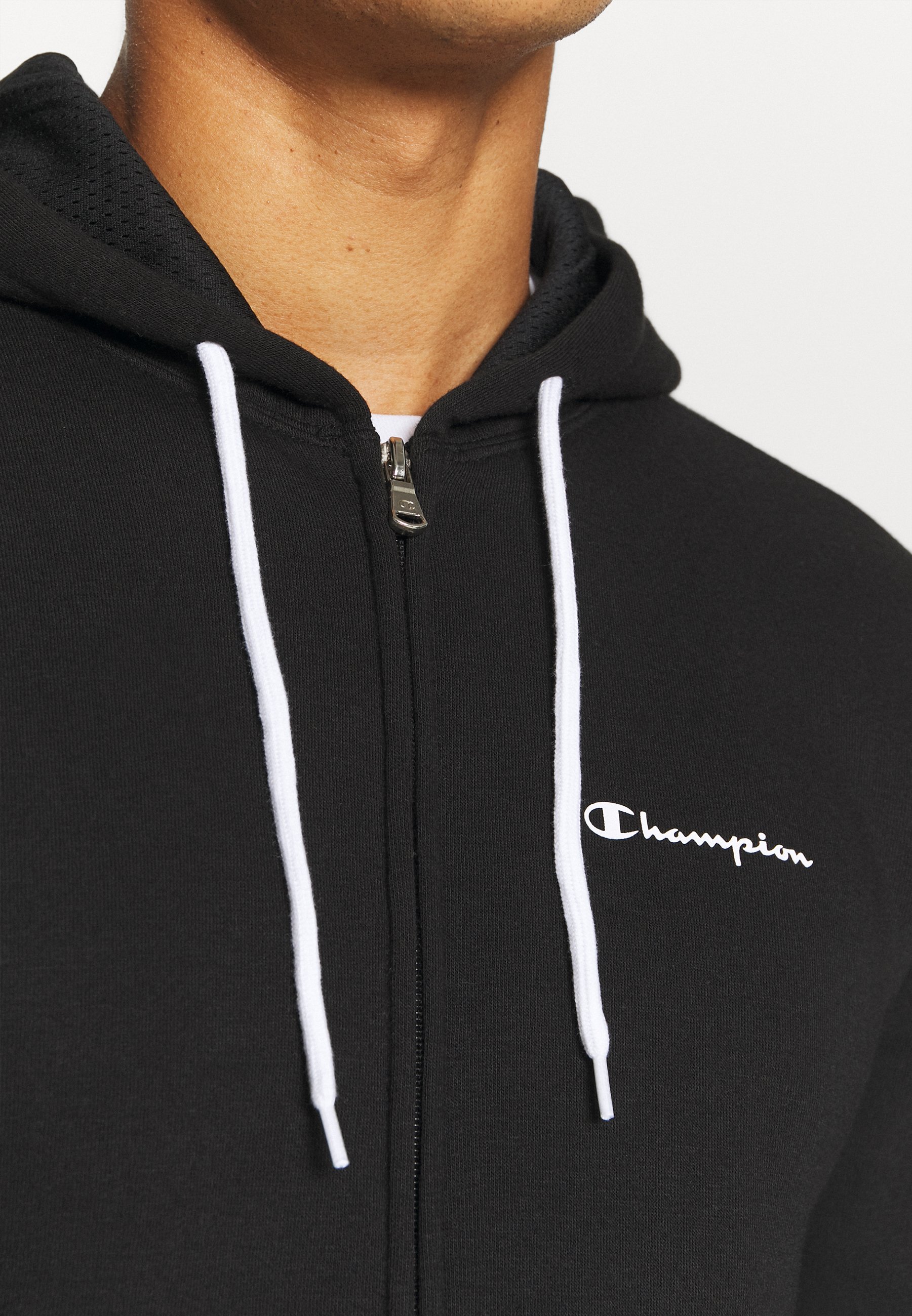 hooded full zip suit