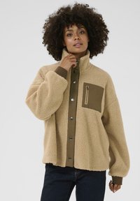 Culture Fleece jacket - brown