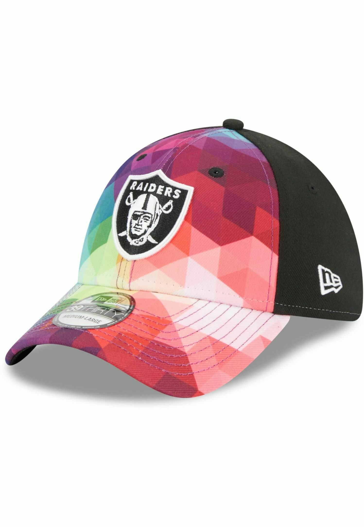 Raiders Nfl Hats Tie Dye New Era 39THIRTY CRUCIAL CATCH LAS VEGAS