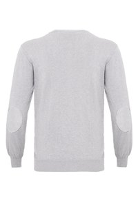 Felix Hardy BASIC V NECK ARM PATCH DETAIL - Trui - grey