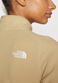 The North Face 100 GLACIER 1/4 ZIP - Pulover iz flisa - khaki stone