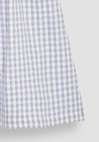 JoJo Maman Bébé GINGHAM BUTTON FRONT COLLAR TEA REGULAR FIT - Denní šaty - lilac purple gingham