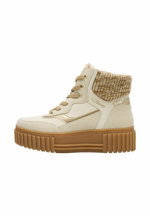 Vinterstövlar - beige comb