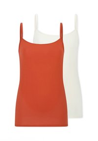 Unausgewählt, terracotta/creme