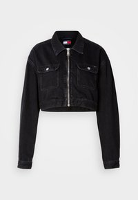 STATION JACKET - Spijkerjas - denim black
