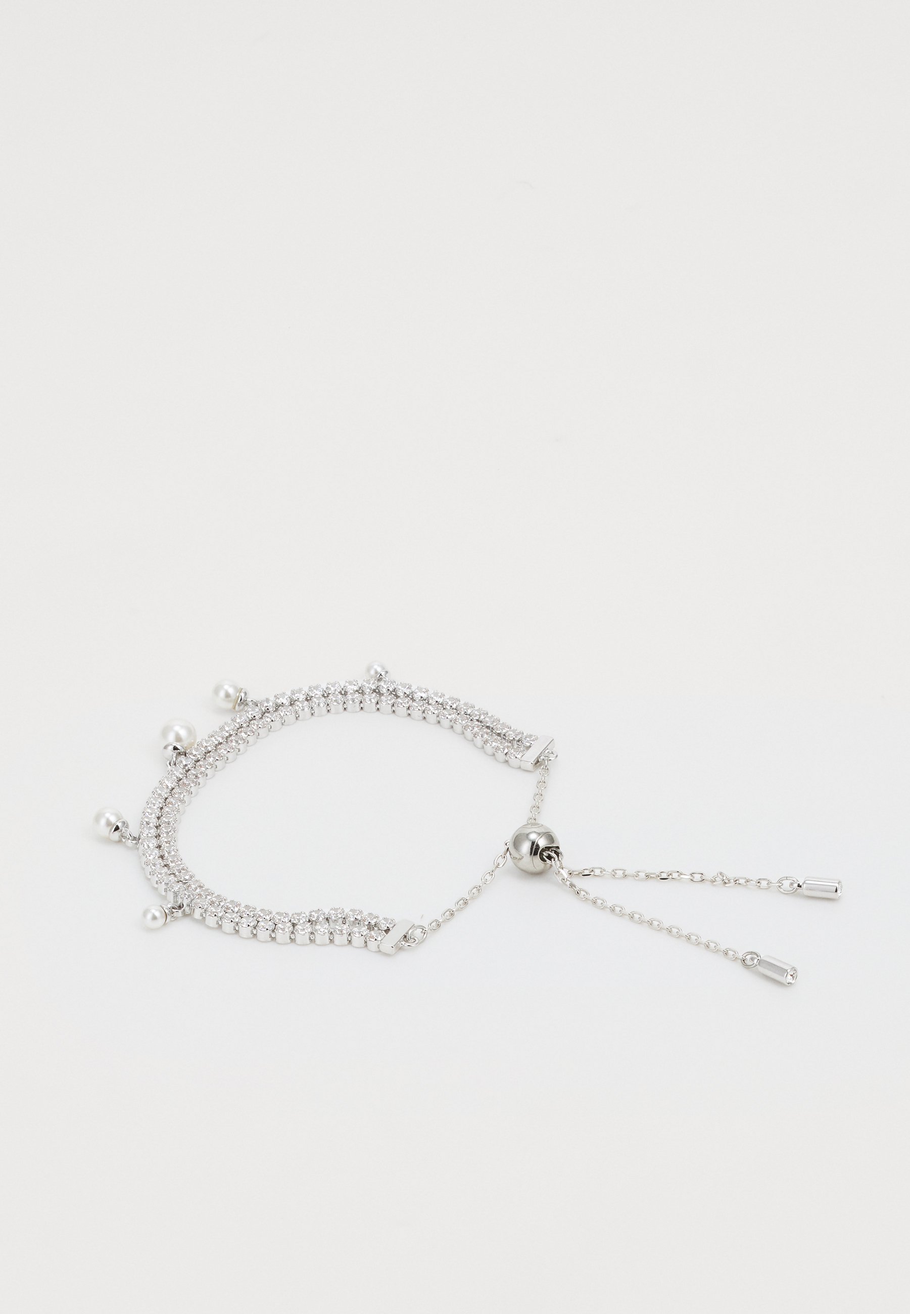 エレガント【Ariana Grande × Swarovski 】パール ブレスレット Ariana Grande x Swarovski bracelet, Crystal pearl, Round cut