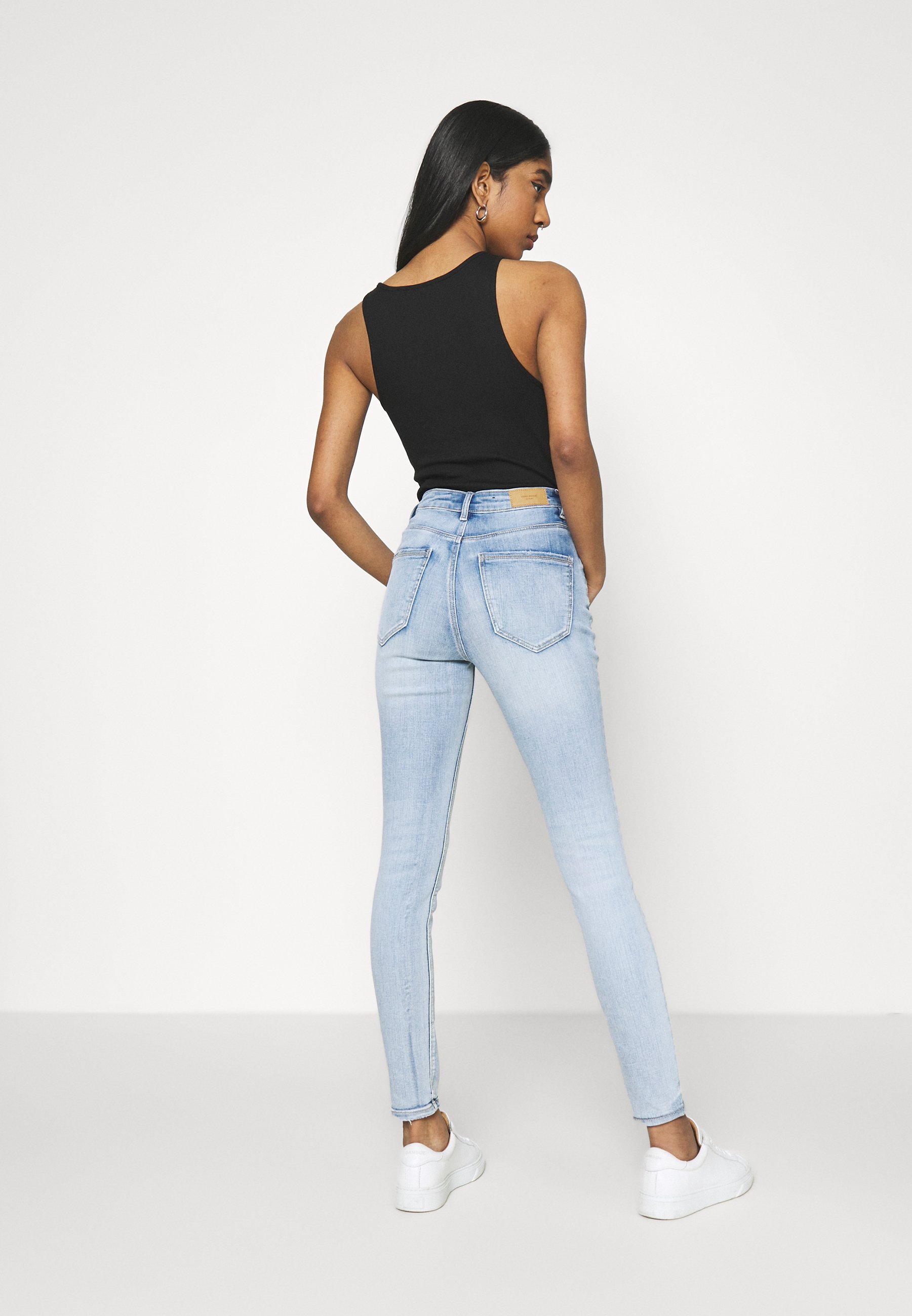 Vero Moda VMSOPHIA HIGH RISE - Jeans Skinny Fit - light blue denim/light-blue  denim - Zalando.de