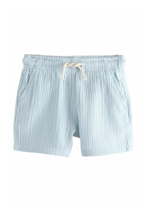 REGULAR FIT - SOFT TEXTURED PULL ON  - Shorts - pale blue
