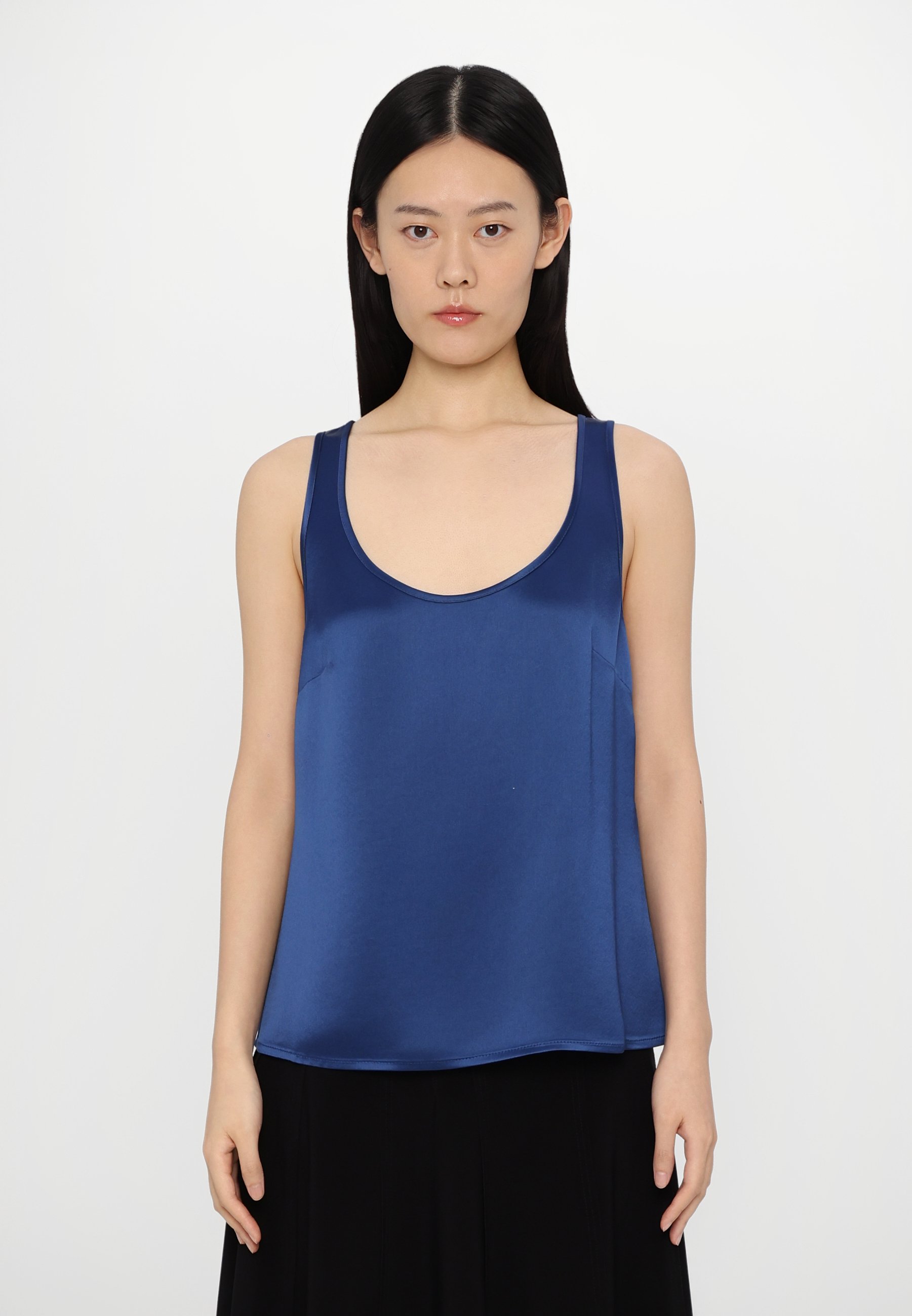 売れ筋商品|||タイガー オブ スウェーデン Tシャツ レディース トップス ALEOS - Top - deep blue Tiger of Sweden ALEOS - Top - deep blue/dark blue - Zalando