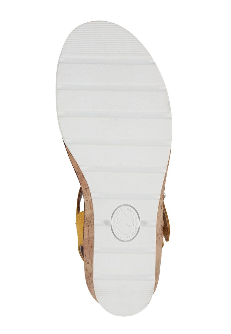 Damen Sneaker | Bama Keilsandalette gelb/gelb - VW59815 Damen Sneaker | Bama Keilsandalette gelb/gelb - VW59815