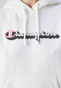 Champion GRAPHIC HOODIE - Mikina - white