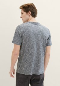TOM TAILOR T-Shirt basic - dark blue stripe
