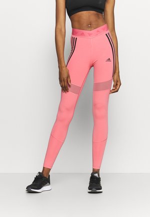 Legging - hazy rose/black