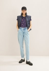 TOM TAILOR T-Shirt print - navy red heart design