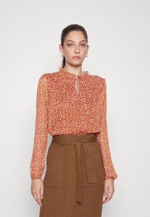 ONLY Tall ONLDITSY BLOUSE TALL - Μπλούζα - henna