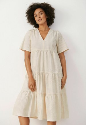 PAM DR - Day dress - pearled ivory