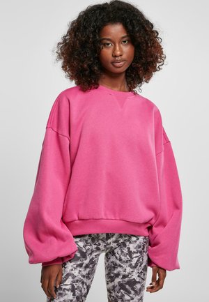 OVERSIZED TRIANGLE CREW NECK - Gornji dio trenirke - brightviolet