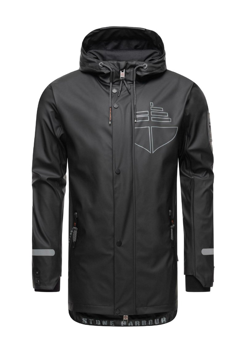 STONE HARBOUR TAMIO Regenjas black/zwart Zalando.nl