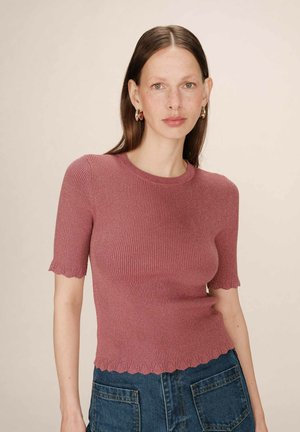 T-shirt basique - terracotta