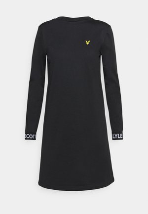 TRICOT DRESS - Day dress - jet black