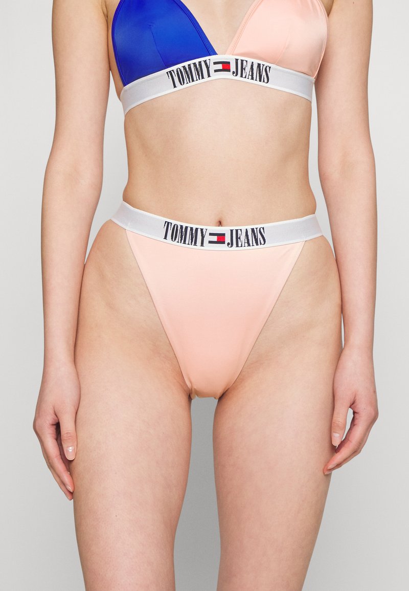 Tommy Jeans HIGH RISE BIKINI - Κάτω μέρος μπικίνι - cosmetic peach