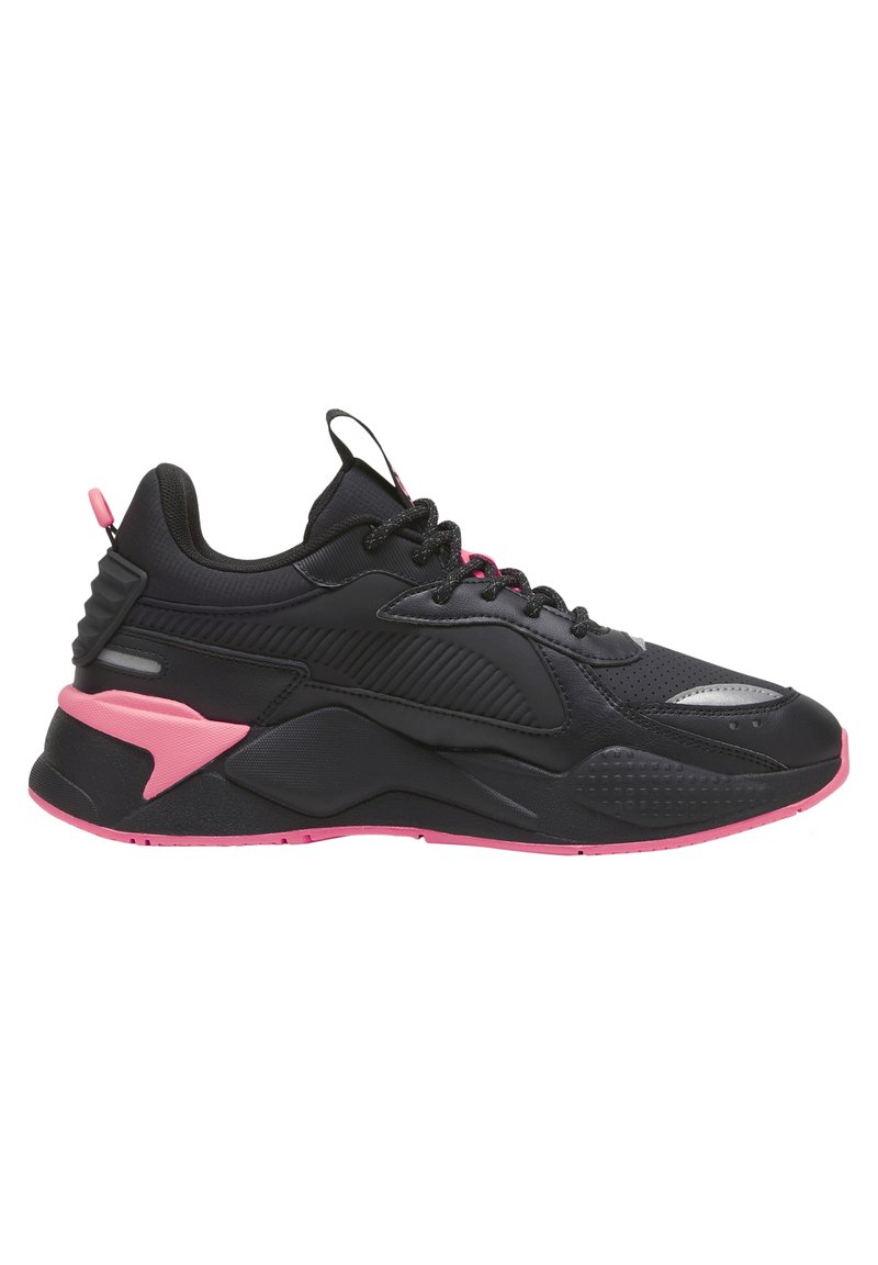 Puma BASKET RS-X TRIPLE Sneakers basse noir sunset glow/nero