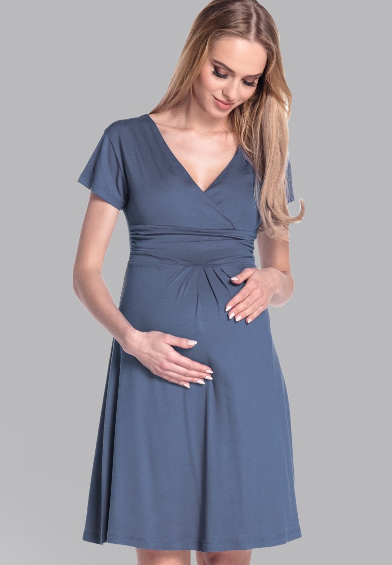 Damen Freizeitkleider | Chelsea Clark Freizeitkleid niebiesko szary/blaugrau - BG15532 Damen Freizeitkleider | Chelsea Clark Freizeitkleid niebiesko szary/blaugrau - BG15532