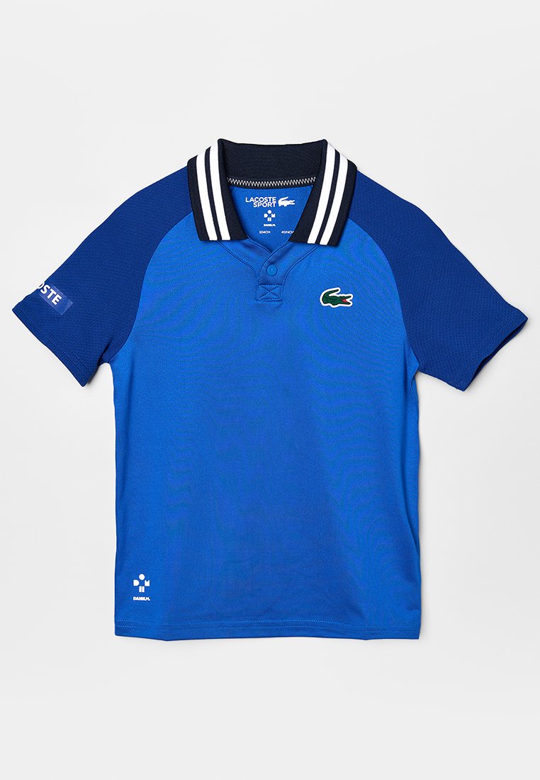 Lacoste Sport Poloshirt turquoise gemêleerd