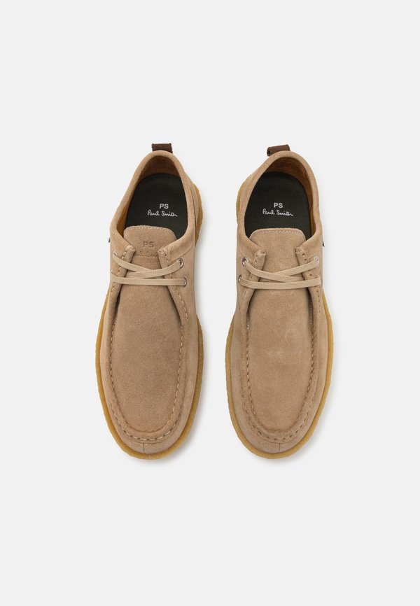 BUSTER - Casual lace-ups - sand3