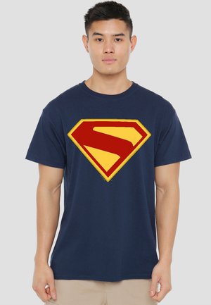 Cotton Soul, SUPERMAN 2025 LOGO - Print T-shirt - dark blue
