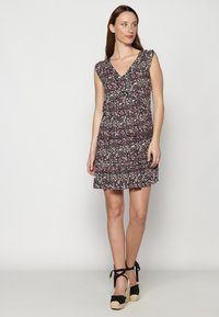 Koroshi SHORT SLEEVE - Vestido informal - navy