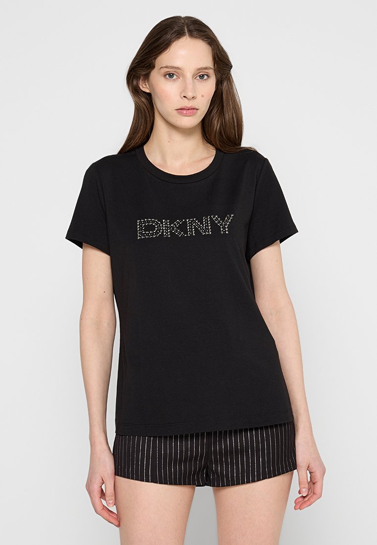 DKNY T-shirt basic zwart